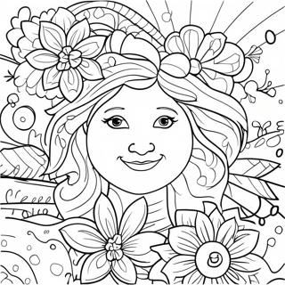 Positive Affirmation Growth Mindset Coloring Page | Growth Mindset coloring page