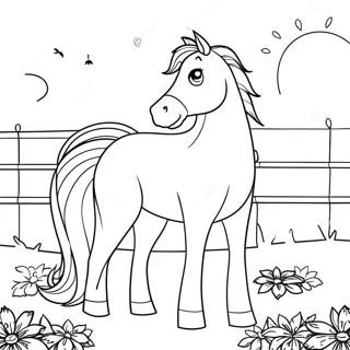 Horseland Coloring Page | Horseland coloring page