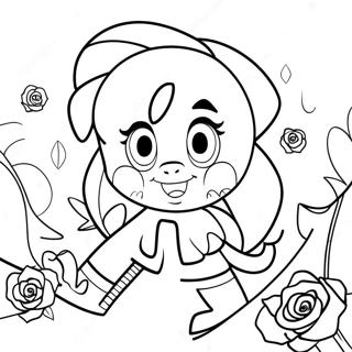 Amy Rose Coloring Page | Amy Rose coloring page