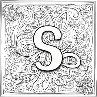 Calligraphy Practice Alphabet Coloring Page | Calligraphy Practice coloring page