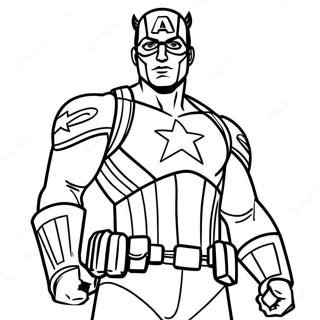 Captain America Civil War Ausmalbild | Captain America Bürgerkrieg Ausmalbild