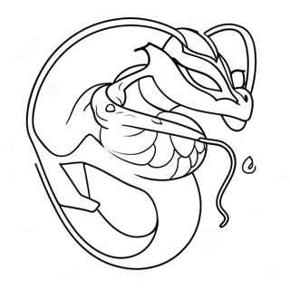 Rayquaza Coloring Page | Rayquaza coloring page