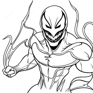 Anti Venom Coloring Page | Anti Venom coloring page