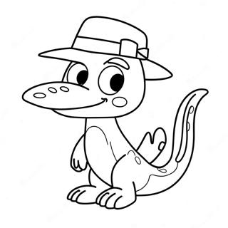 Perry the Platypus Coloring Page | Perry the Platypus coloring page