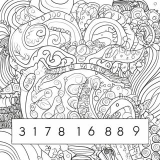 Numbers Coloring Page | Numbers coloring page
