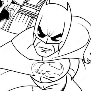 Batman Animated Series Coloring Page | Batman Animated Series coloring page