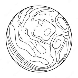 Planet Coloring Page | Planet coloring page