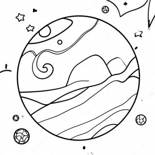 Planeet Kleurplaten