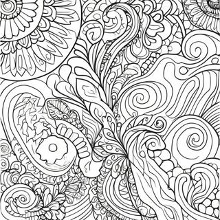 Marble Pattern Coloring Page | Marble coloring page