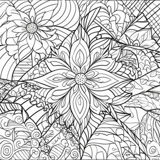 Geometric Quilt Patterns Coloring Page | Quilt Patterns coloring page