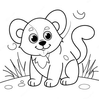 Animal Fun Coloring Page | Types of coloring page