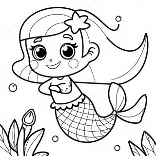 Lol Mermaid Coloring Page | Lol Mermaid coloring page