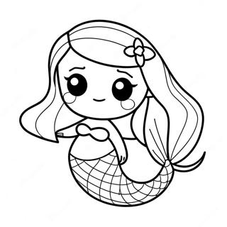 Sirena Lol Páginas para Colorear