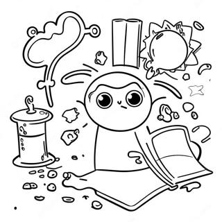 6th Grade Science Coloring Page | 6th Grade coloring page