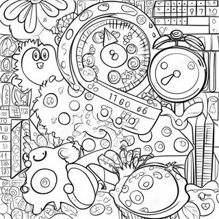 6th Grade Math Coloring Page | 6th Grade coloring page