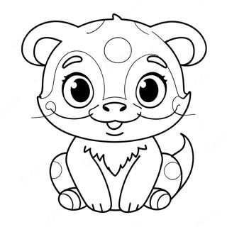 Adorable Animals Coloring Page | Cute Stuff coloring page