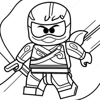 Cole Ninjago Coloring Page | Cole Ninjago coloring page