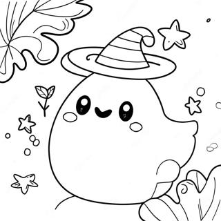 Halloween Squishmallow Coloring Pages