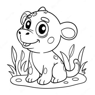 Funny Animal Coloring Page | Funny Animal coloring page