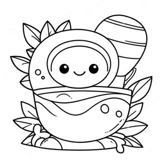 Spa Coloring Page for Kids | Spa coloring page