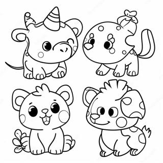 Poá Páginas para Colorir