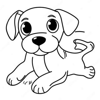 Dog Bone Outline Coloring Page | Dog Bone coloring page