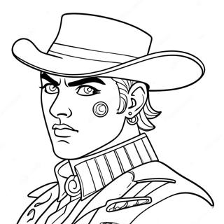 JJBA Coloring Page | JJBA coloring page