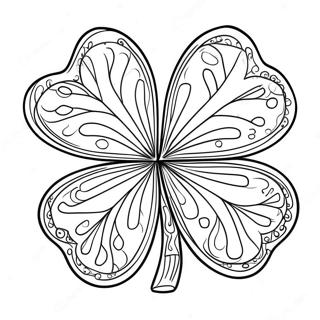 Shamrock Coloring Page | Shamrock coloring page