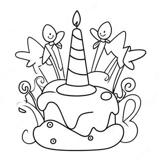 Happy Birthday Uncle Coloring Page | Happy Birthday Uncle coloring page