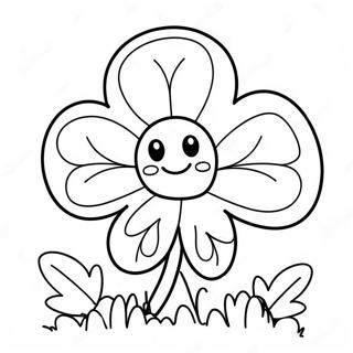 Shamrock Coloring Pages