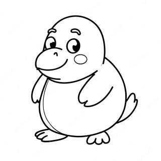 Psyduck Coloring Page | Psyduck coloring page