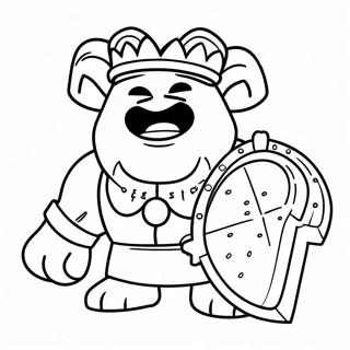Clash Royale Coloring Page | Clash Royale coloring page