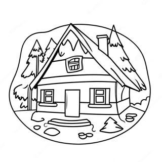 Great Wolf Lodge Logo Coloring Page | Great Wolf Lodge coloring page