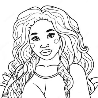 SZA Coloring Page | SZA coloring page