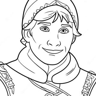 Kristoff Coloring Page | Kristoff coloring page