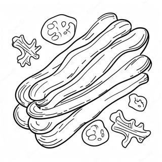 Bacon Páginas para Colorir
