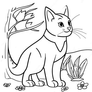Mates Warrior Cats Coloring Page | Mates Warrior Cats coloring page