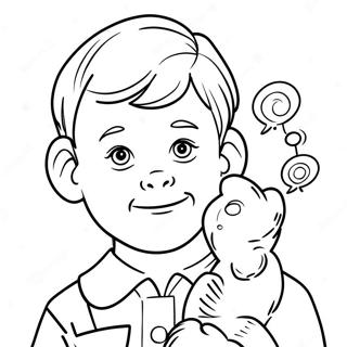 Christopher Robin Coloring Page | Christopher Robin coloring page