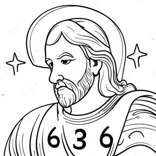 John 3:16 Bible Verse Coloring Page | John 3:16 coloring page
