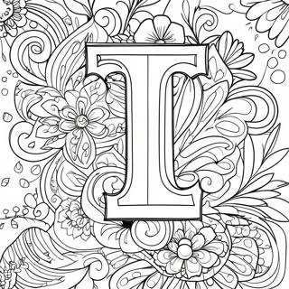 Letter L Coloring Page | Letter L coloring page