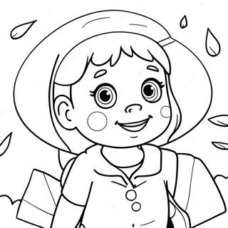 Adventurous Lucy Coloring Page | Lucy coloring page