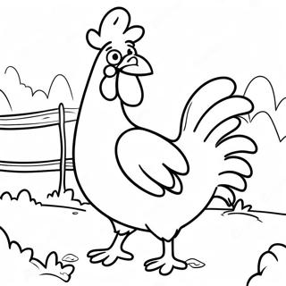 Chicken Run Coloring Page | Chicken Run coloring page