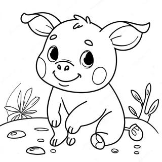 Pibby Coloring Page | Pibby coloring page