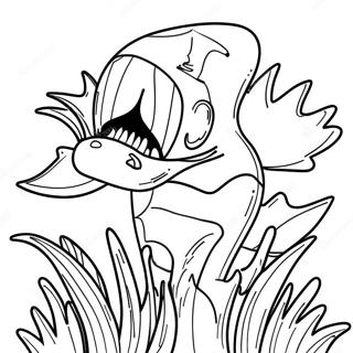 Venus Fly Trap Coloring Page | Venus Fly Trap coloring page