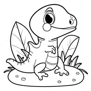 Cute Venus Fly Trap Coloring Page | Venus Fly Trap coloring page