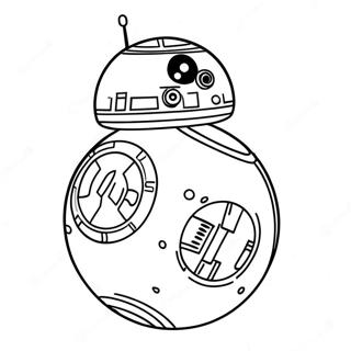 BB8 Coloring Page | BB8 coloring page