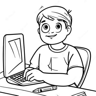 Digital Citizenship Coloring Page | Digital Citizenship coloring page
