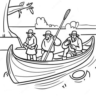 Jamestown Páginas para Colorir