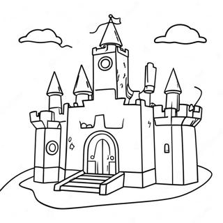 Playmobil Castle Adventure Coloring Page | Playmobil coloring page