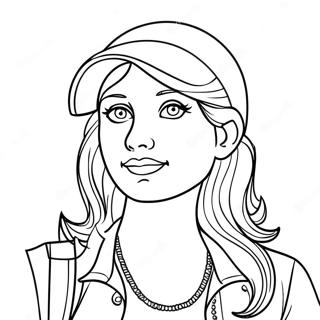Enid Coloring Page | Enid coloring page